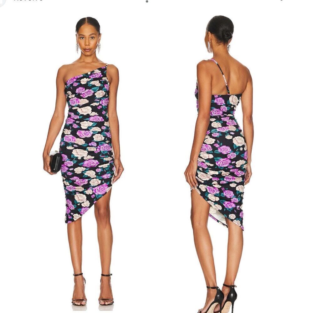 Lovers And Friends Koehler Floral Print Body Con Knit Dress Revolve NWT Sz M